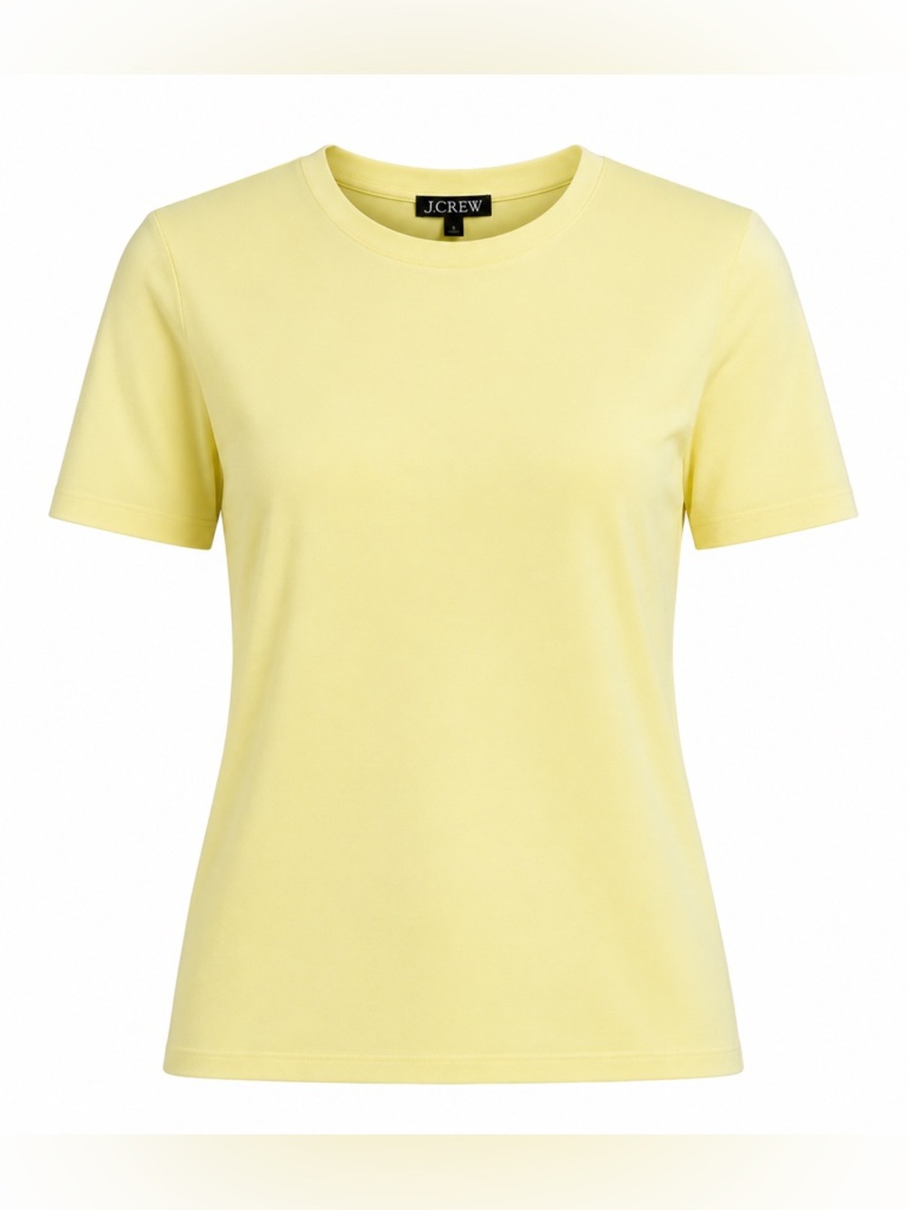New! J. Crew Refined rib elbow-sleeve T-shirt
